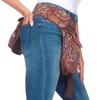 Kunst und Magie Mandala Pattern Double Waist Bag Festival Waist