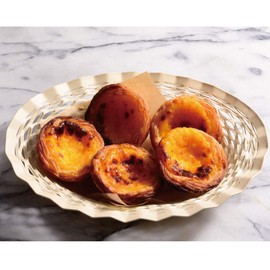 Rojer Orfevre Stainless Steel Bread Basket, Cream Size: W 9.6 x H 1.8 x D 7.1 inches (24.5 x 4.5 x 18 cm) 17.0 inches (4562191982917 cm)