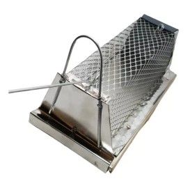 mdj Trampa Para Ratones, Roedores, Jaula Metalica 24 Cm