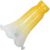 Bieye LS19 Lily Flower Blown Glass Lampshade (Yellow White, Opening