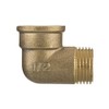1" BSP Thread Pipe Connection Elbow Male x Female Screwed
