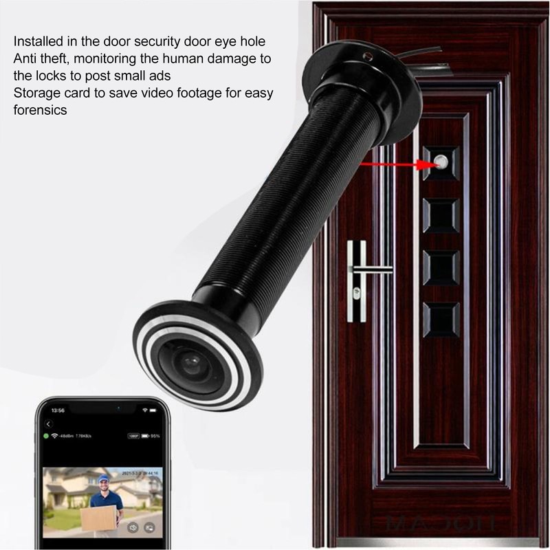 Door Peephole Camera 5MP HD High Sensitivity CMOS Image Sensor