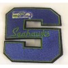 Seattle Seahawks Vintage embroidered iron on patch 3" x 3"