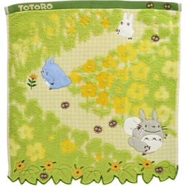 Marushin Ghibli 1005039000 Hand Towel, My Neighbor Totoro, 100% Cotton, Character Goods, Gift, Gift, Birthday, Mother's Day, Passage
