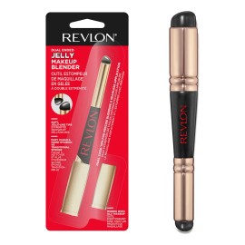Esponja En Gel Para Difuminar Revlon Con Doble Punta Color Negro