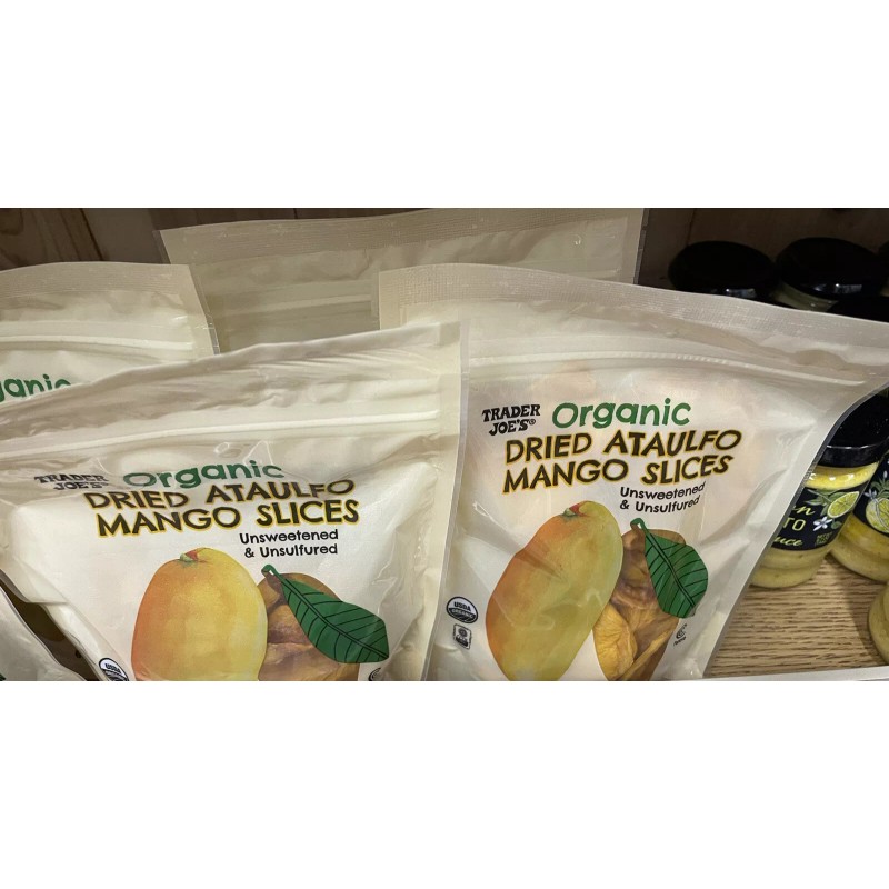Trader Joe's 2 Pack Trader Joe’s Organic Dried Ataulfo Mango