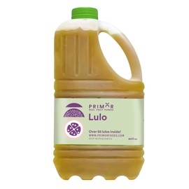 Primor Fruit Purees | 64 Fl Oz | Made With Real Fruit | Create Juices, Smoothies, Cocktails, Desserts, Dressings, And So Much More | Vegan, Non-GMO, Gluten-Free, Kosher (Lulo)