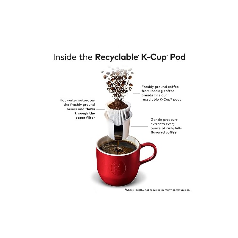 Caribou Coffee Caribou Blend Keurig Single-Serve K-Cup Pod, Medium Roast