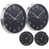 St. Leonhard Kitchen Wall Clock: Set of 2 3-in-1 Radio