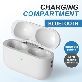 Replacement Charging Case for AirPods Pro 1st/2nd Generation, Wireless Charging case, Airpod pro Charger,White