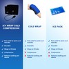 Icy Wrap Cold Pack Compression Wrap for Hand, Wrist, Arm
