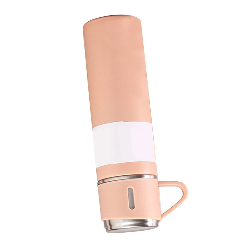 500ml Stainless Steel Vacuum Flask Set Portable Insulated Bottle with