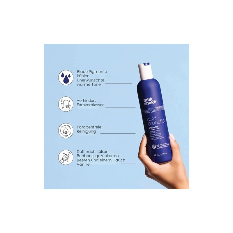milk_shake Cold Brunette Shampoo Special Shampoo for Brown Hair 300