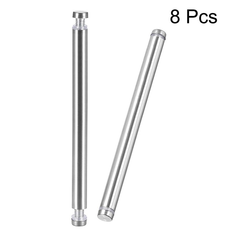 uxcell 1/2 Dia x 6-1/16"(12x154mm) Double Head Standoff Screws Acrylic