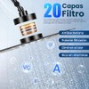 Regaderas para Baño con Filtro y Brazo de Extensión, 10"
