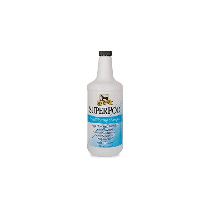 Absorbine - Shampoo SuperPoo - Shampoo y Acondicionador para Caballos