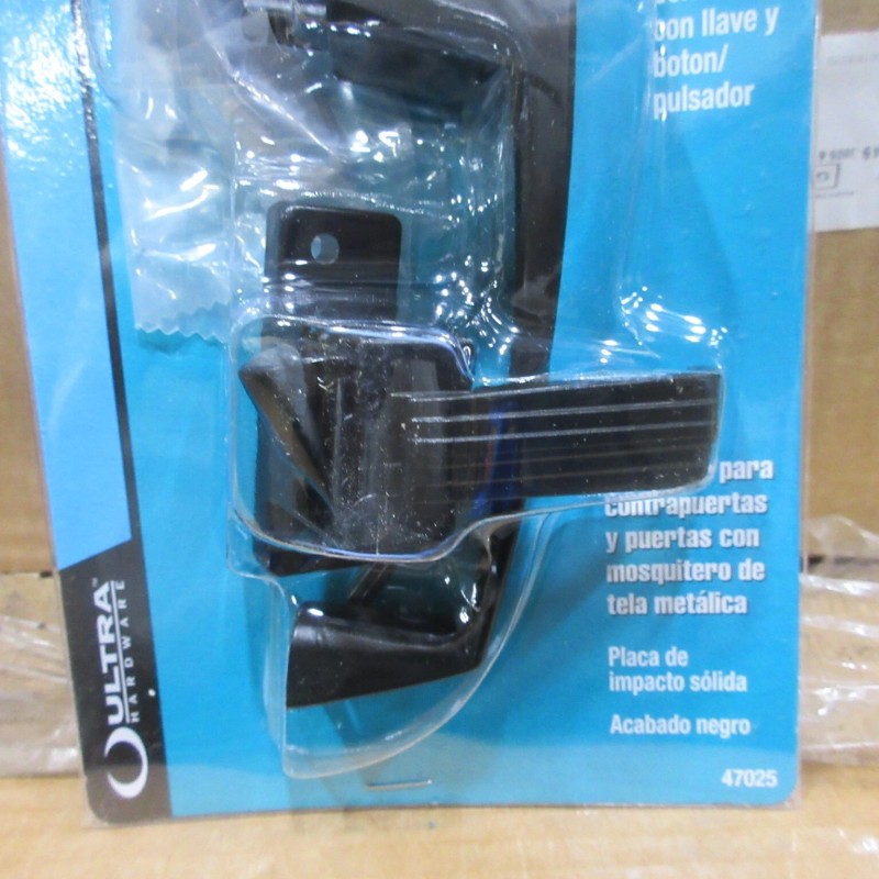 Ultra Hardware 47025 Storm Screen Door 1-3/4" Key Lock Push