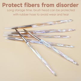 Acrylic Nail Brush Set Professional Brush for Acrylic Nails Nail Brush Nail Art Brush for Applying Acrylic, Nail Extension, Nail Carving Christmas Women Gift Set