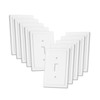Bates- Light Switch Plates, 10 Pack, 4.9" x 3.2", Modern