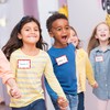 Avery Name Badge Labels, Red Border, 2-11/32" X 3-2/3", 30