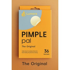 Pimple Pal, Lumora's Original Spot Patches, Clear Spot Remover Hydrocolloid Patches, Anti-Acne Dots, and Spot Treatment Pimple Stickers - 36 Pieces