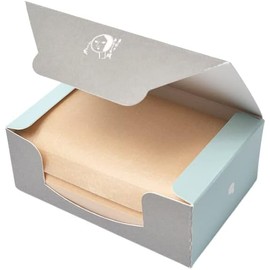 Yojiya HAKO Oil Blotting Paper (Gray), 200 Sheets, Special Washi, 3.5 x 3.7 inches