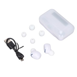 Wireless Earbuds BT 5.1 Headphones with Charging Case Noise Reduction Microphone LED LCD Display for Sports Work