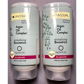 Lacoupe 2X Lacoupe SHAMPOO Argan Oil Complex 12.17oz Each Best Western Hotels 2 BOTTLES