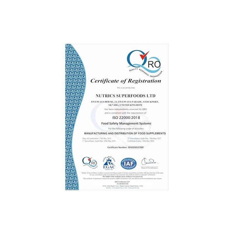 Potassium Chloride 100g 100% Pure - Free from Fillers Binders
