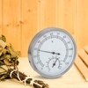 2 In-1 Stainless Steel Steam Room Sauna Room Thermometer Hygrometer