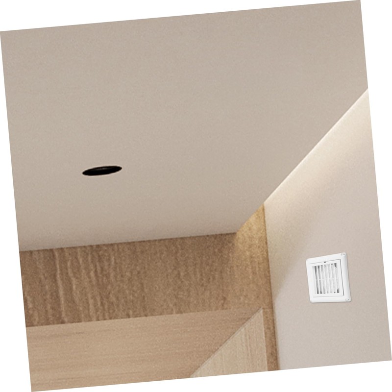 DOITOOL Exhaust Air Vent Covers Square Vent Cover Plastic Louver
