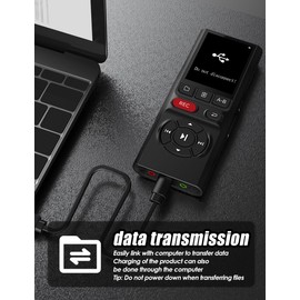 64GB Jaswill Digital Voice Recorder with Playback Long Battery 2-inch Screen MP3 Audio Recording for Meetings Lectures and Interviews Portable USB Recording Device with Voice Activation