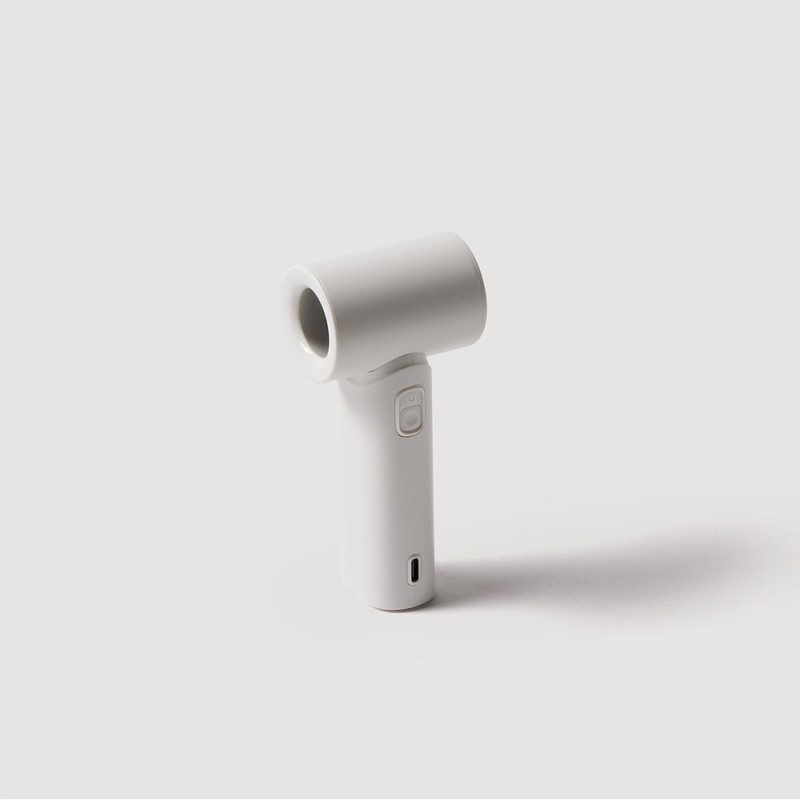 JAJU [JAJU] Turbo Handy Fan White