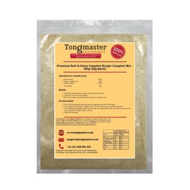 Premium Beef & Onion Complete Burger Complete Mix - 500g (5kg Batch)