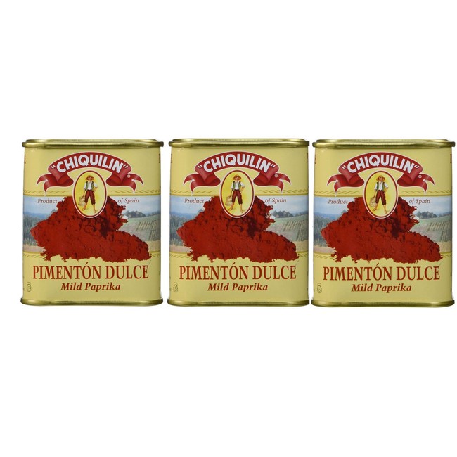 Chiquilin Spanish Mild Paprika Tin, 2.64 Ounce - Pack of 3