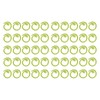 50PCS Metal Stitch Markers Spiral Markers Multifunctional Crochet Locking Hooks