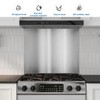 zsttion Stainless Steel Backsplash ，24 x 30Inch Range Hood Stove