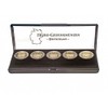 Lindner S2090 coin case for a set 2 Euro commemorative