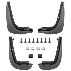 BOXI Set of 4PCS Mud Flaps Splash Guards Mudguards Mudflaps with Hardware Kits Accessory Compatible with Mini F60 Cooper Countryman 2017-2022 Hatchback - Front and Rear (Driver & Passenger Sides)