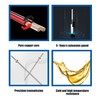 INTBUYING Electric Linear Actuator Motor 8inch(200mm) Stroke 12V DC,1320LBS(6000N) with