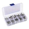 AEDIKO 100pcs Fast-Blow Glass Fuses Assortment Kit 10 Values 5x20mm