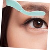Beavorty Pcs Stainless Steel Eyebrow Brush Lash Comb Portable Folding