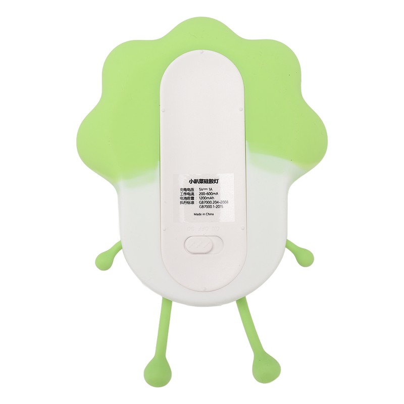 Cabbage Silicone Night Light Cartoon Vegetable Cell Phone Holder Decompression