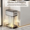 MRBIN Bathroom Stainless Steel Adsorption Motion Sensor Trash Can with