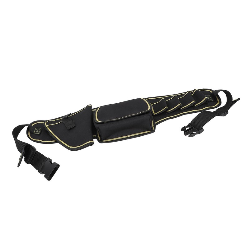 Side Tool Belt Pouch Canvas Multifunctional Waterproof 30kg Load Capacity