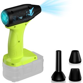 4 Gear Cordless Leaf Blower for Ryobi 18V Li-ion Battery, URUN 130000RPM Compressed Air Duster Super Mini Jet Fan Blower for Computer Car Keyboard(No Battery)