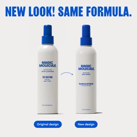 Magic Molecule Skin Cleanser for All Types, Hypochlorous Acid Spray Helps Heal Acne Prone, Eczema and Itchy Rashes and 50 Other Skin Ailments, Safe for Multiple Daily Uses, 8 oz Spray