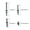 304 Stainless Nuts and Bolts, Carriage Bolts, Wheelbarrow Parts, Wheelbarrow