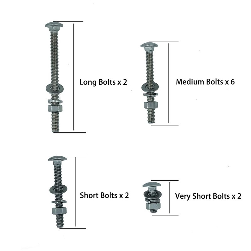 304 Stainless Nuts and Bolts, Carriage Bolts, Wheelbarrow Parts, Wheelbarrow