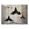 3 Paper Bats Hanging Decoration